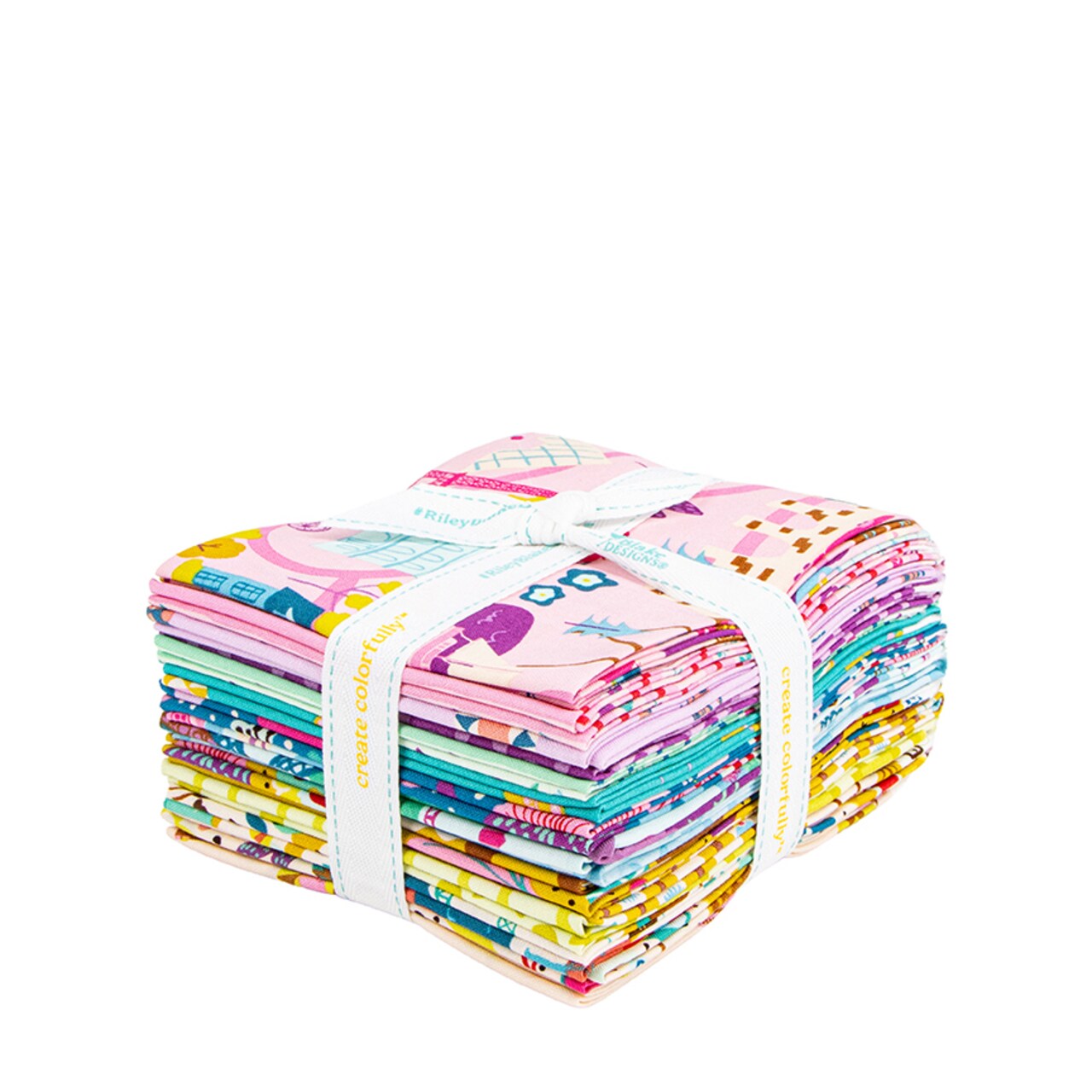 The Genesis of a Journey Fat Quarter Bundle by Genesis Hall for Riley Blake (FQ-16930-15)